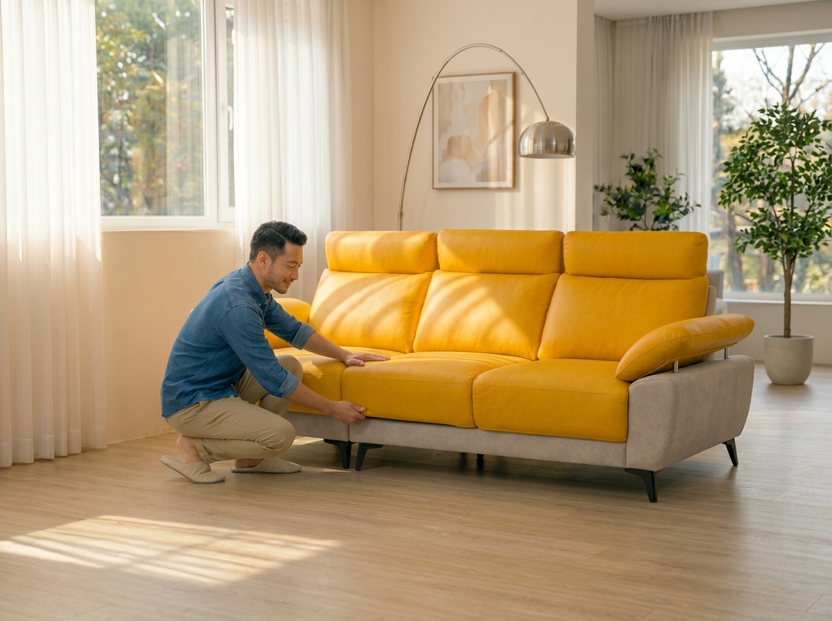 懶洋洋丹尼機能沙發小空間應用