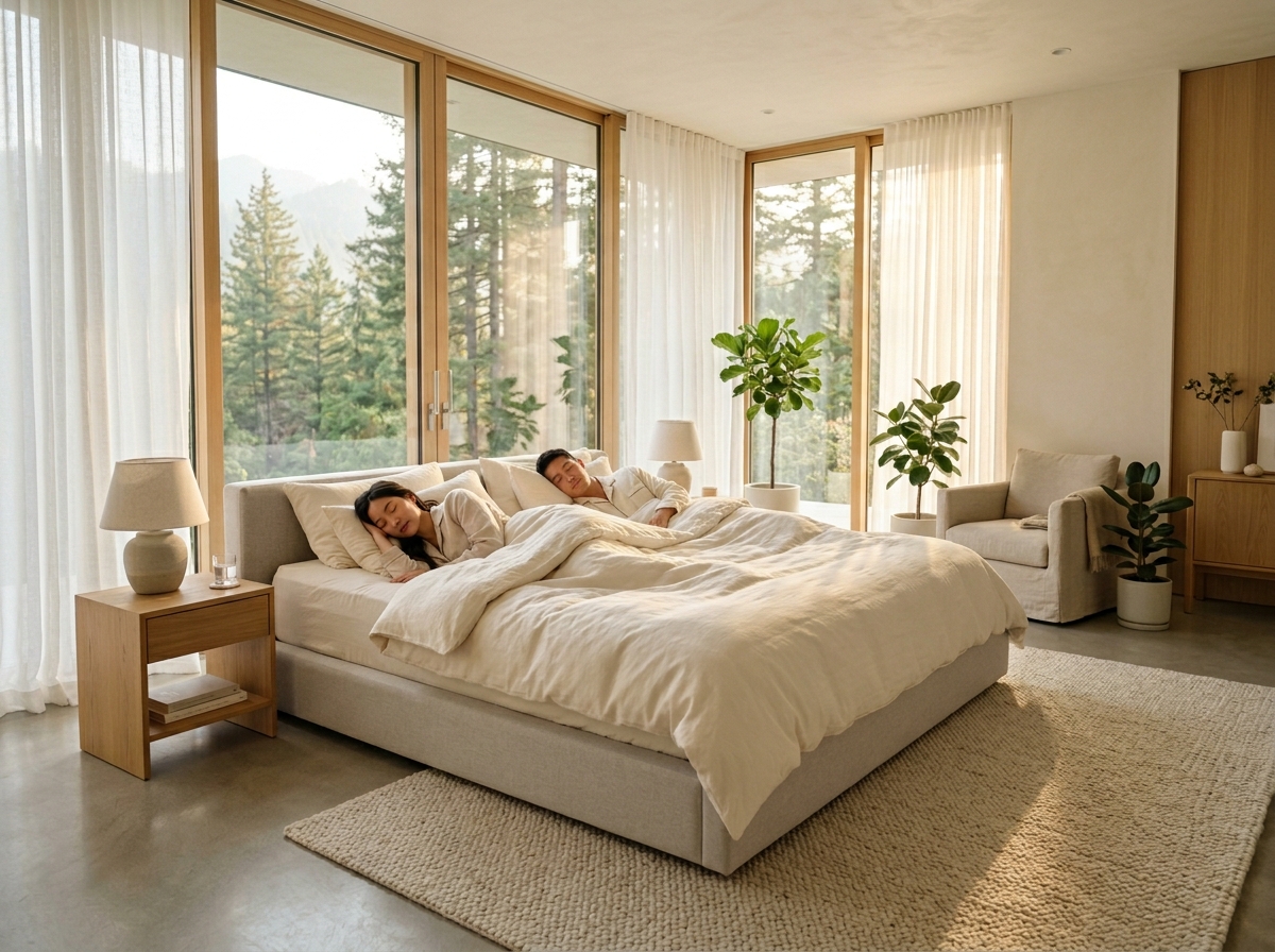 雙人加大床墊提供更自由的翻身空間