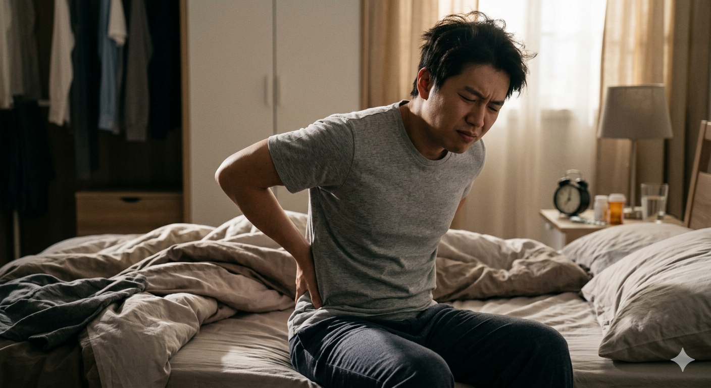 床墊支撐力不足導致腰酸背痛