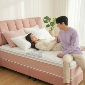 【新莊床墊推薦】粉紅羊 Sanitized® 抗菌防蟎乳膠床墊｜告別腰痠背痛・30年工廠直營